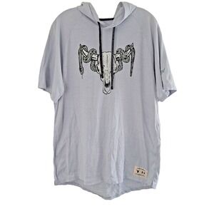 Under Armour Project Rock‎ Short Sleeve Hoodie Men's Large Cross Fit Basketball